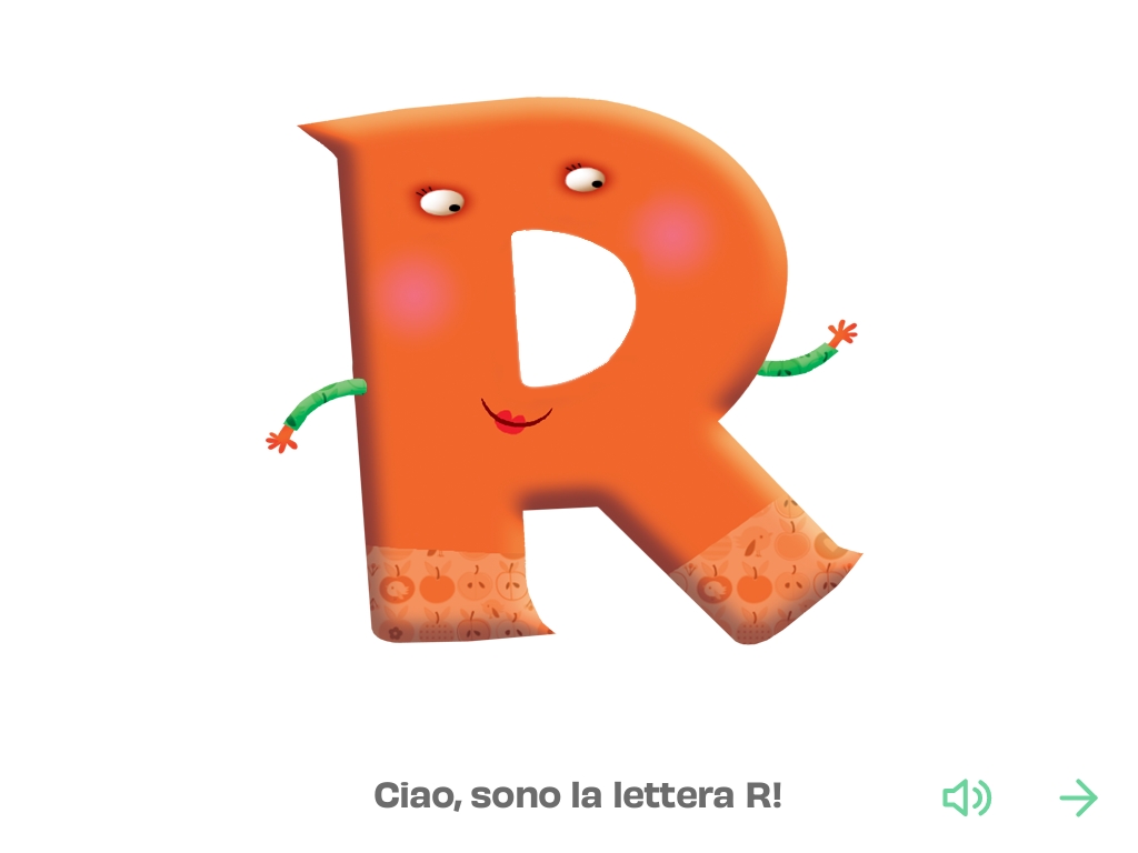 La lettera R