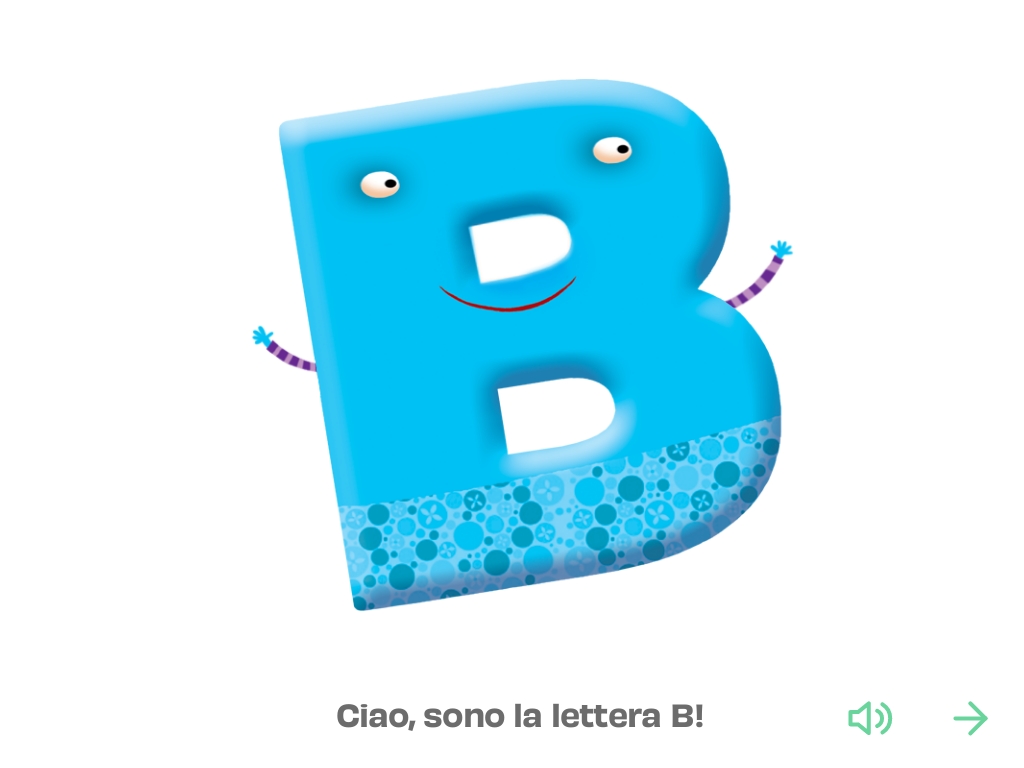 La lettera B