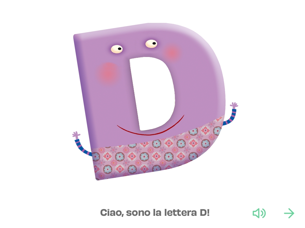 La lettera D