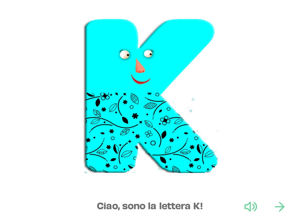 La lettera K