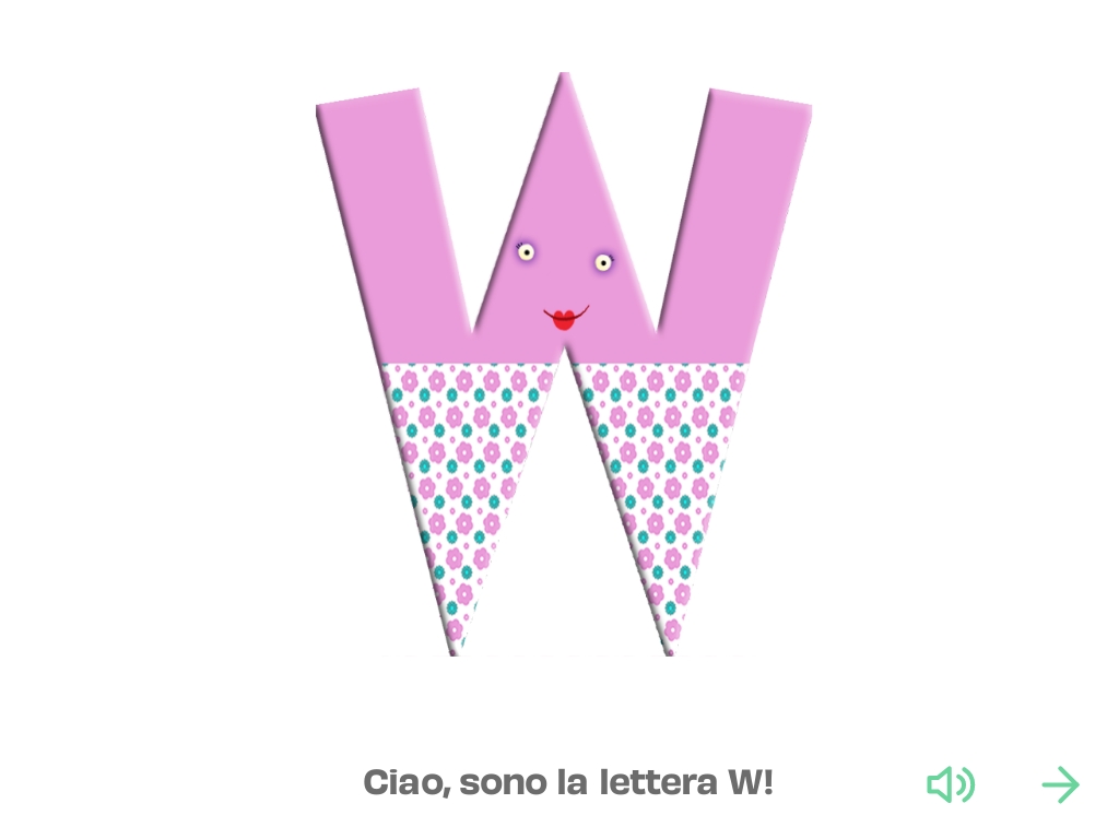 La lettera W
