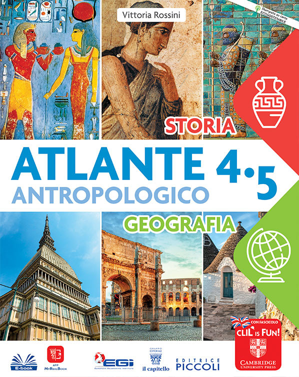 ATLANTE ANTROPOLOGICO DI STORIA E GEOGRAFIA 4-5