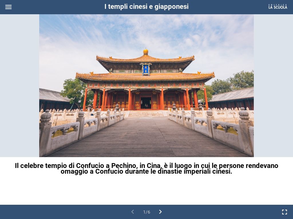I templi cinesi e giapponesi