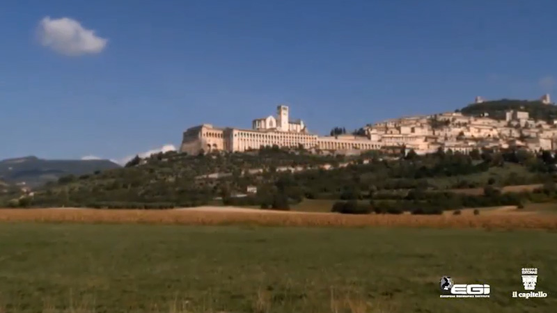 La basilica di San Francesco d’Assisi con audio in italiano
