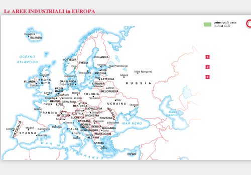 Le aree industriali in Europa
