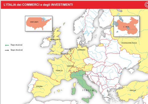 L’Italia dei commerci e degli investimenti