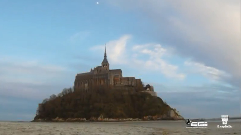 Mont Saint-Michel con audio in italiano