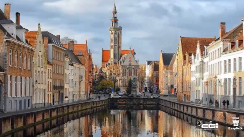 Bruges: una città medievale con audio in italiano