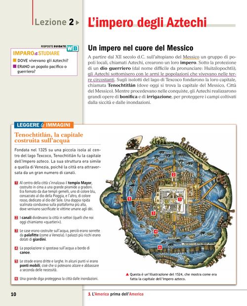 Risposte guidate - Un impero nel cuore del Messico