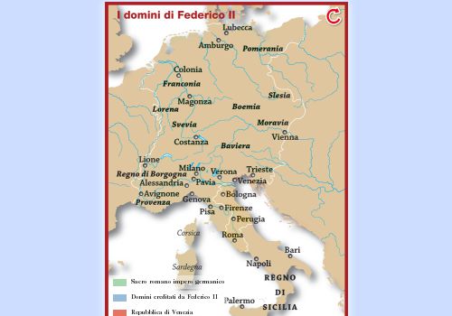 I domini di Federico II