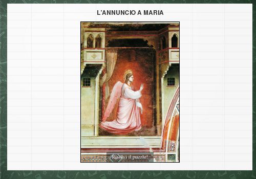 L'annuncio a Maria - Giotto, Annunciazione