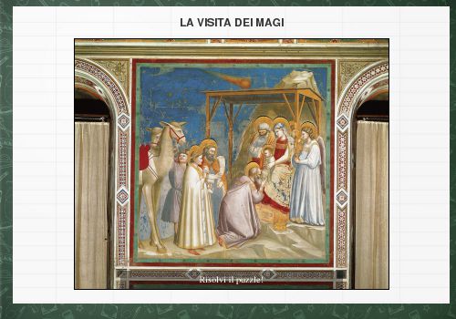 La visita dei Magi - Giotto, Epifania o Adorazione dei Magi
