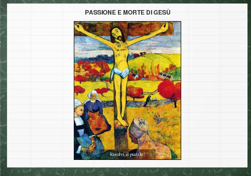 Passione e morte di Gesù (Paul Gauguin, Il Cristo giallo)