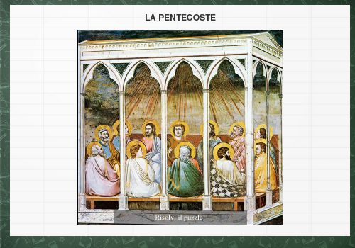La Pentecoste - Giotto, Pentecoste