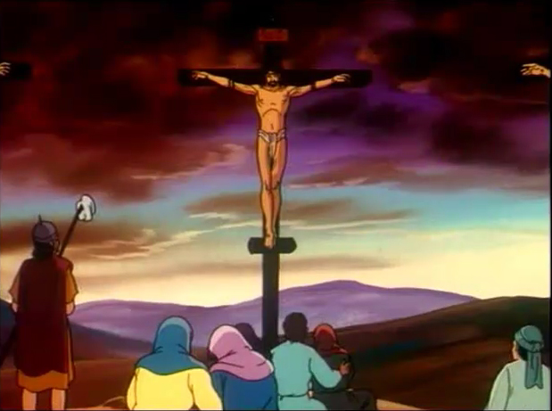Gesù muore in croce