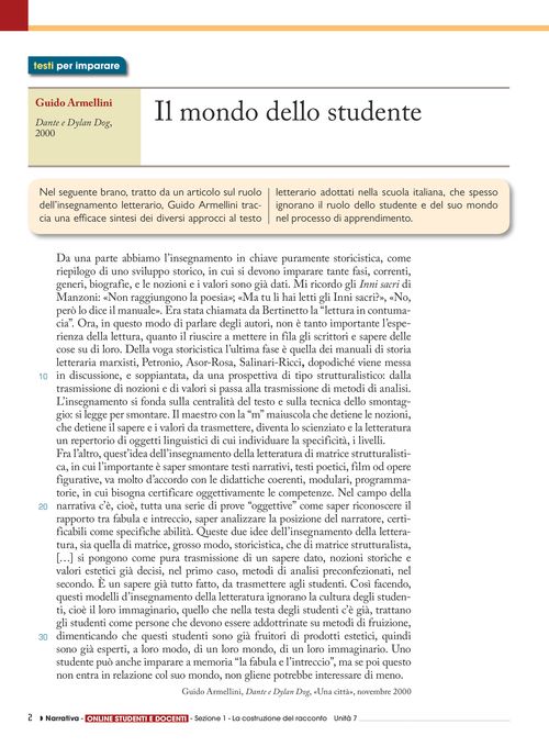 P. Armellini – Il mondo dello studente