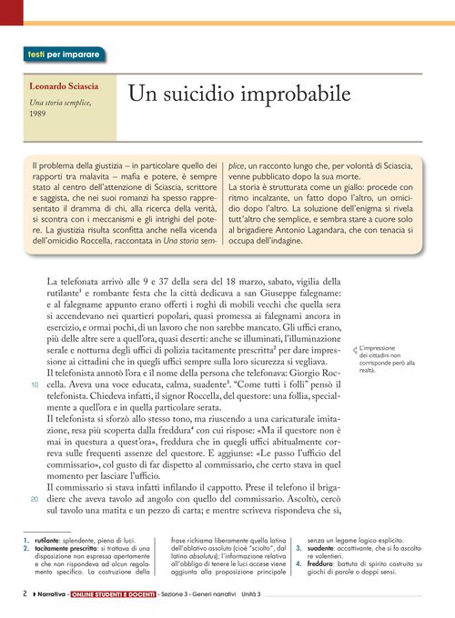 L. Sciascia – Un suicidio improbabile