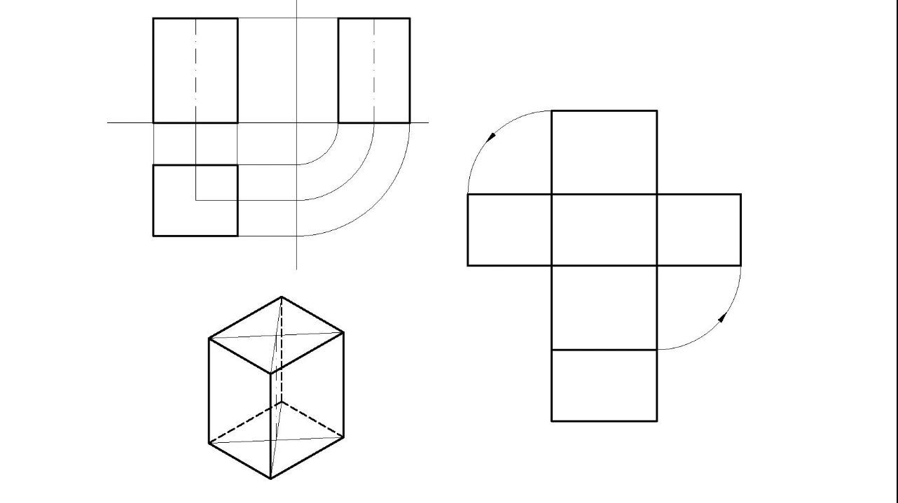 Sviluppo di un parallelepipedo retto a base rettangolare
