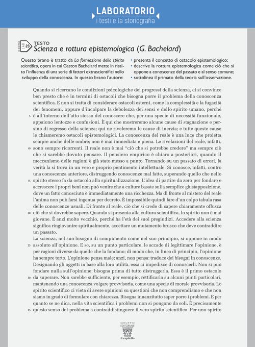 LAB 23 - Scienza e rottura epistemologica (G. Bachelard)