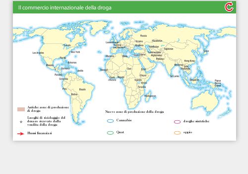 Il commercio internazionale della droga