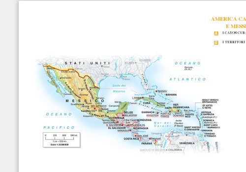 America caraibica e Messico