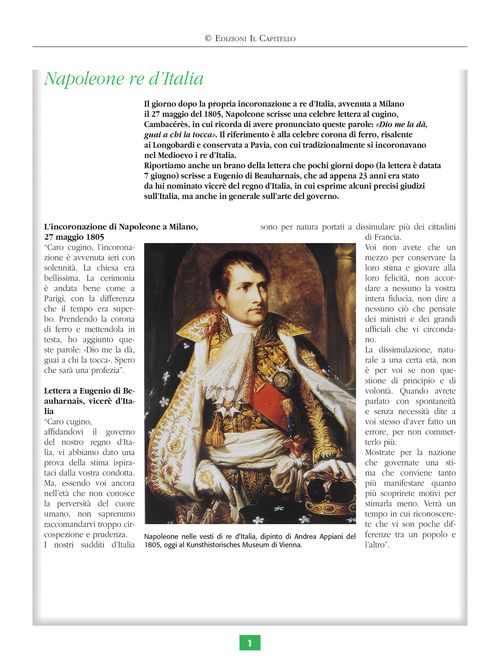 Napoleone re d’Italia