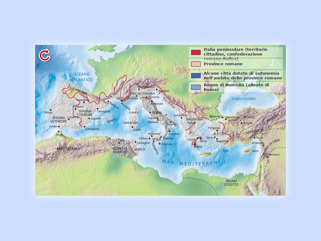 I domini romani verso la fi ne del II secolo a.C.