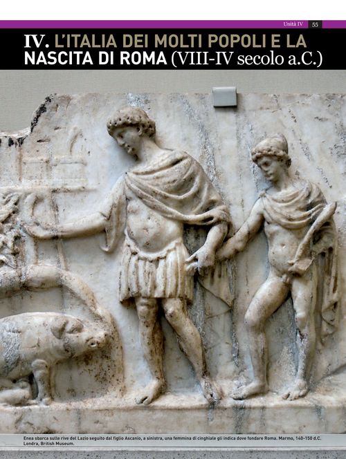 L’Italia dei molti popoli e la nascita di Roma (VIII - IV secolo a.C.)