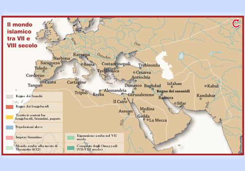 Il mondo islamico tra VII e VIII secolo