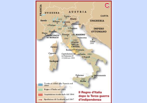 Il Regno d’Italia dopo la Terza guerra d’indipendenza