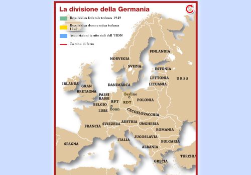 La divisione della Germania