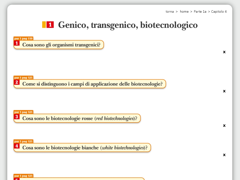 Genico, transgenico, biotecnologico