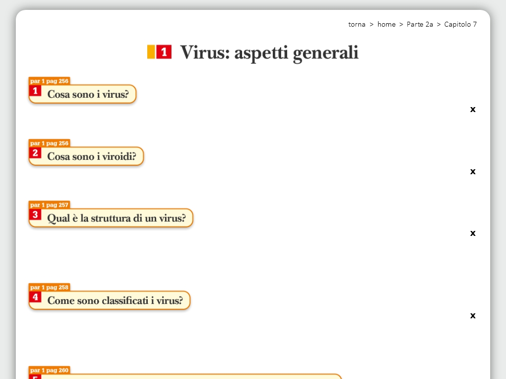Virus: aspetti generali