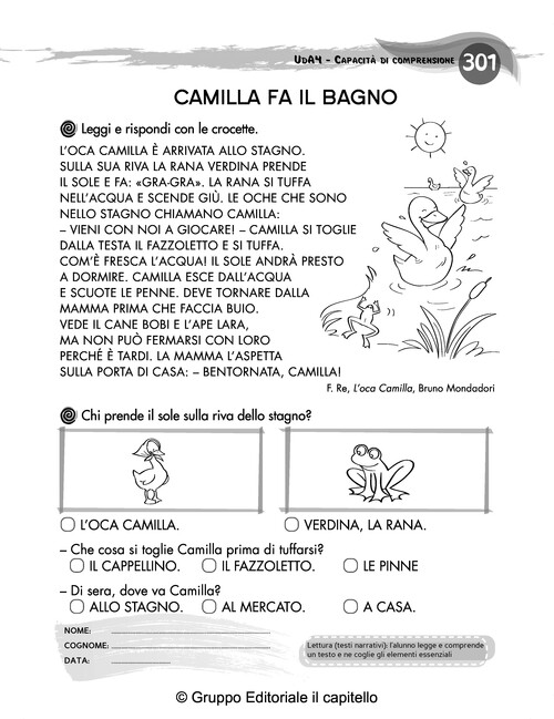 Libro di lettura prima elementare: con parole, frasi e brevi testi per  leggere in stampatello maiuscolo (Italian Edition)