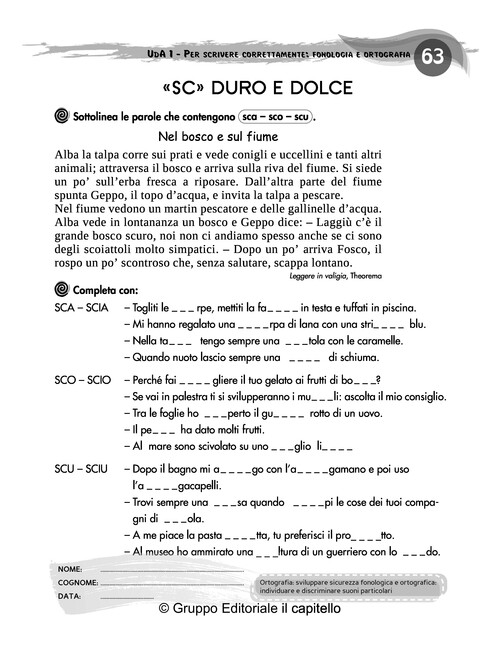«SC» DURO E DOLCE