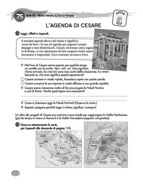 L'agenda di Cesare