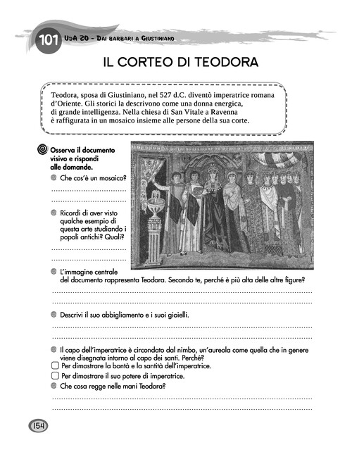 Il corteo di Teodora
