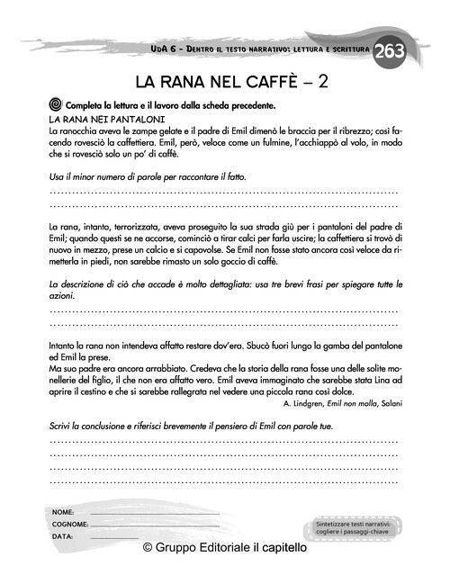 LA RANA NEL CAFFÈ – 2