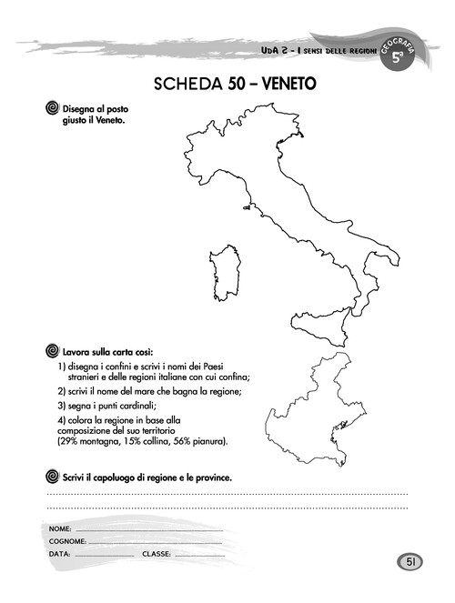 Il Veneto sulla carta