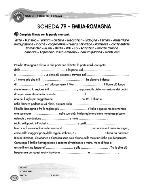 L'Emilia-Romagna - Completa