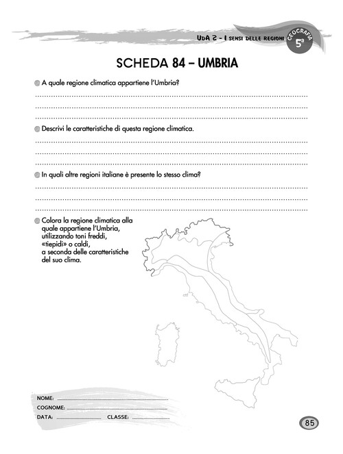 L'Umbria - clima