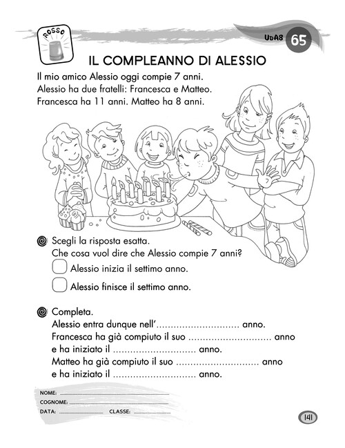 Il compleanno di Alessio