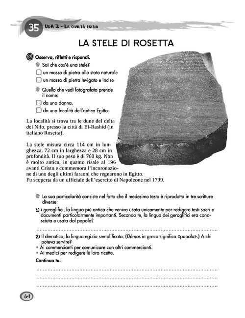 La stele di Rosetta
