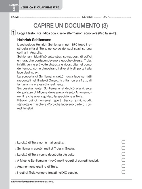 Capire un documento (3)