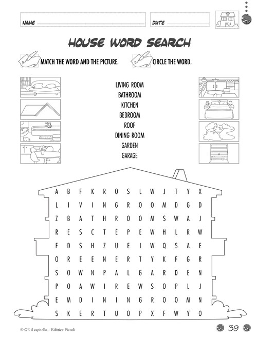 House word search