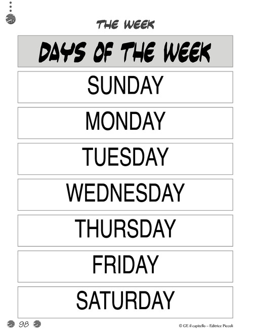 The week