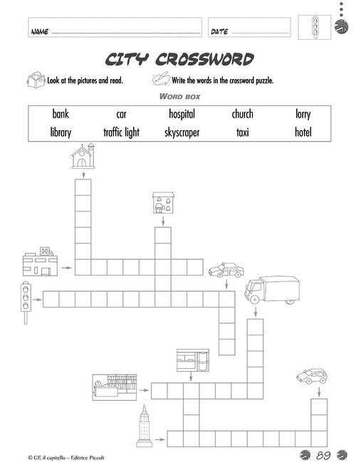 City crossword