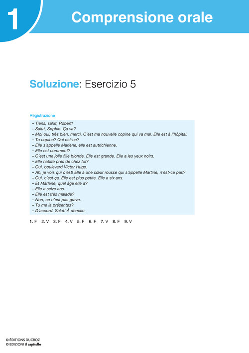 Soluzione - Exercice 5