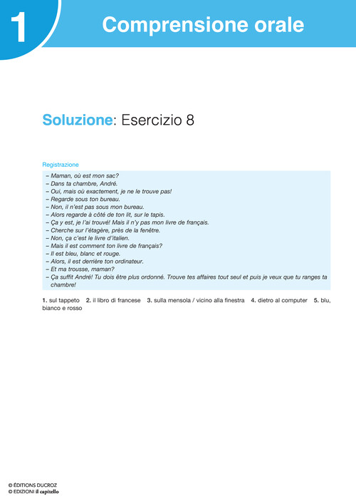 Soluzione - Exercice 8