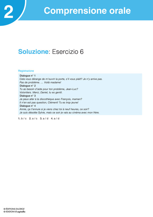 Soluzione - Exercice 6